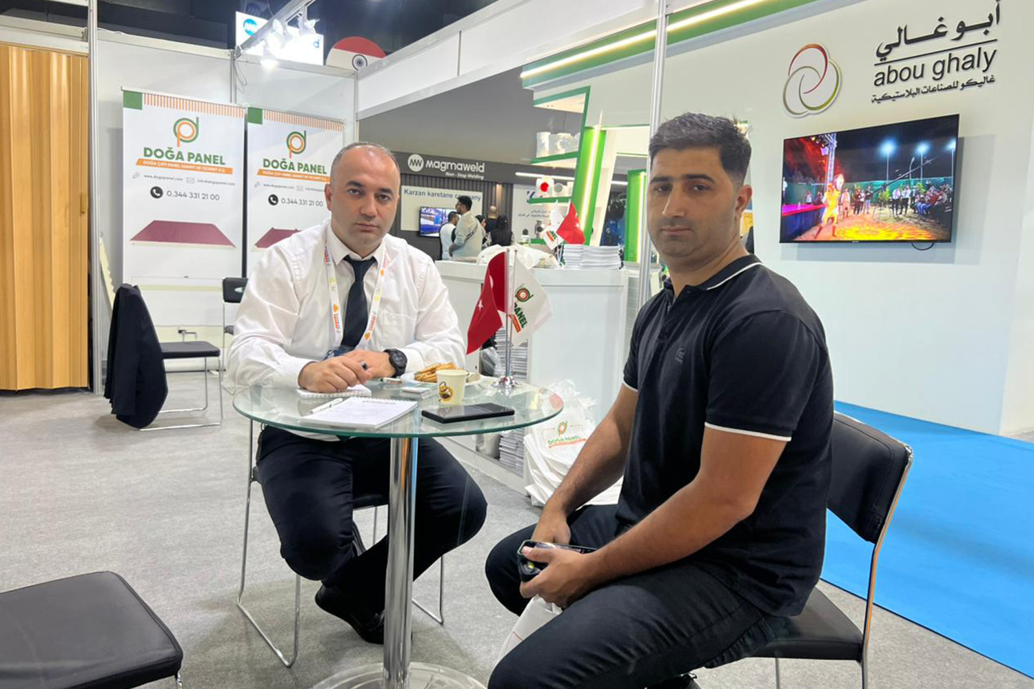 منصة عرض Doğa Panel في معرض Erbil Build Expo